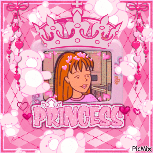 quinn morgendorfer princess gif - GIF animado grátis