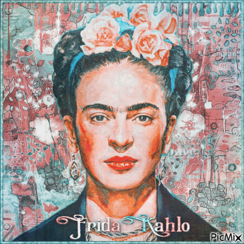 Frida Kahlo - Ücretsiz animasyonlu GIF