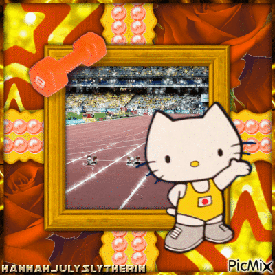 [♥]Captain Jim at the Track & Field Event[♥] - Darmowy animowany GIF