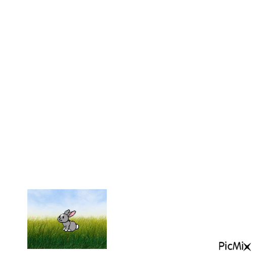 lapin - rabbit - GIF animado gratis