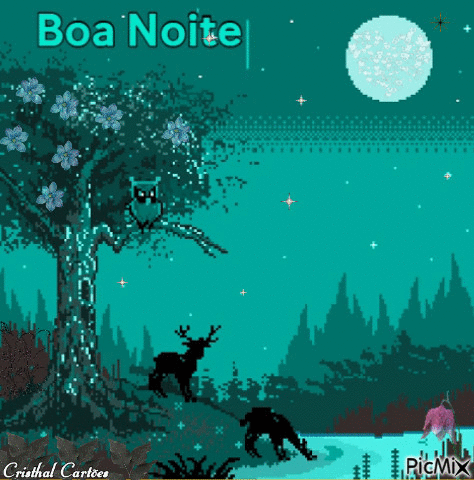 Boa Noite - GIF เคลื่อนไหวฟรี