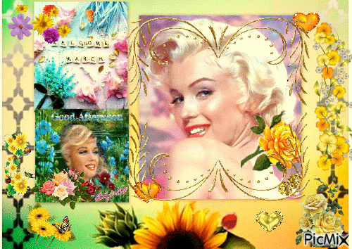 Marilyn Spring - GIF เคลื่อนไหวฟรี