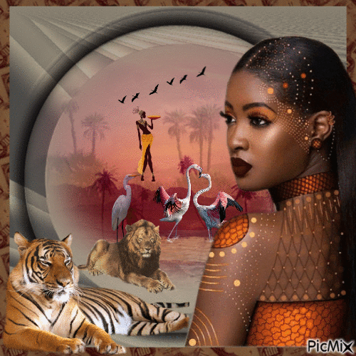 Африка - Gratis animerad GIF