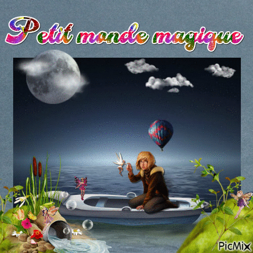 Petit monde magique... - Zdarma animovaný GIF