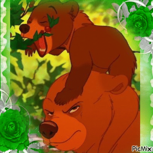 Frère des Ours - GIF animado grátis