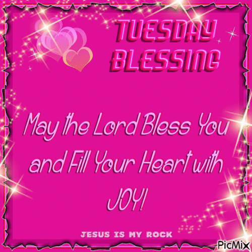 Tuesday Blessing - Free animated GIF
