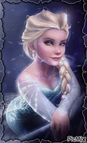 Elsa - Бесплатный анимированный гифка