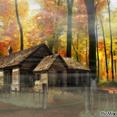 The Haunted Cabin - Free PNG