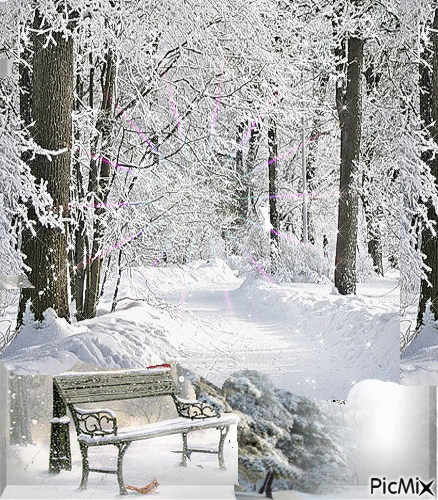 зима - Δωρεάν κινούμενο GIF