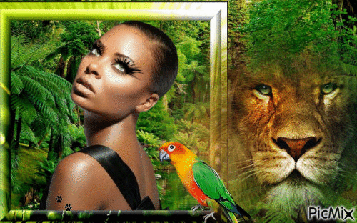 Beauté Africaine 2 - Gratis geanimeerde GIF