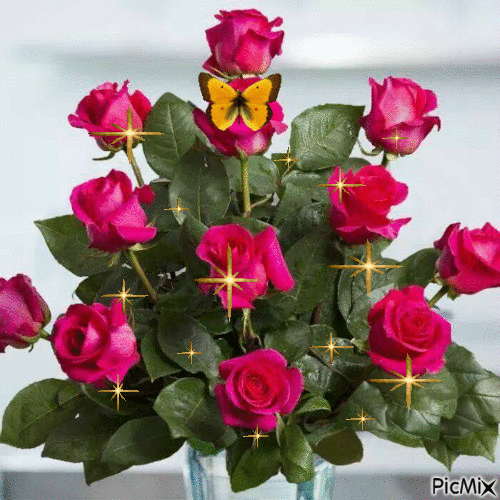 trandafirii - Besplatni animirani GIF