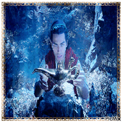 Aladin a Csodalámpával - Ilmainen animoitu GIF