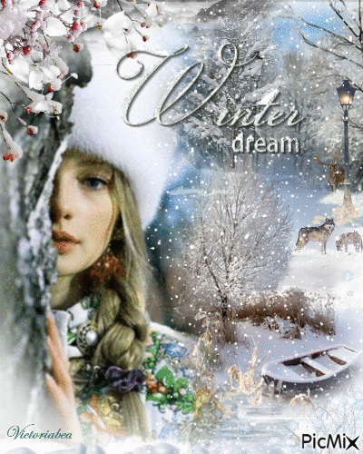 Winter dream - GIF animé gratuit