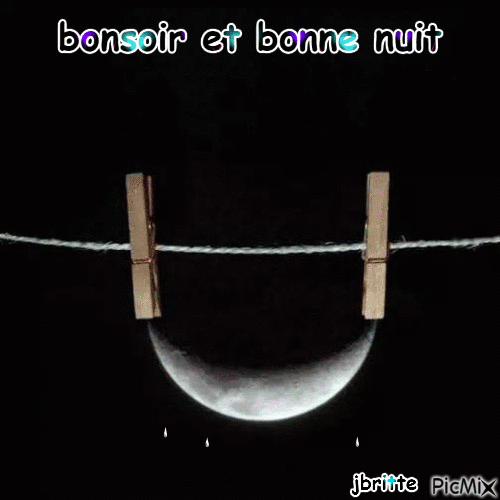 lune seche - Animovaný GIF zadarmo