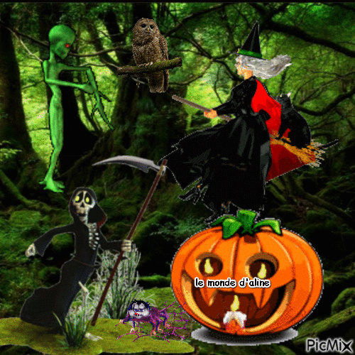 hallowen - Bezmaksas animēts GIF