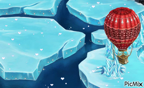 снежинки - Zdarma animovaný GIF
