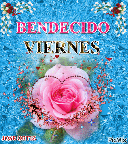 BENDECIDO VIERNES - Безплатен анимиран GIF