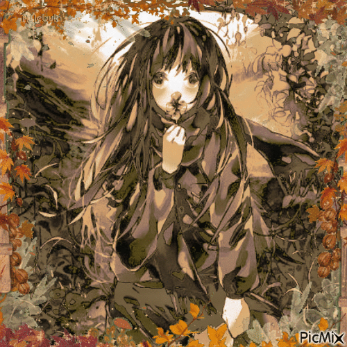 Autumn Manga-contest - Δωρεάν κινούμενο GIF