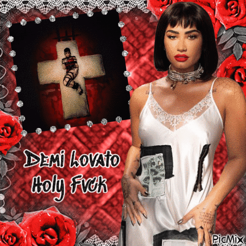 Demi Lovato - Holy Fvck - Free animated GIF