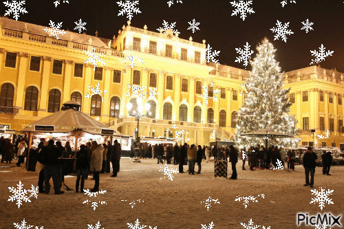 Advent Bécs - Безплатен анимиран GIF