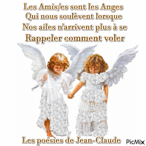 Les anges - Animovaný GIF zadarmo