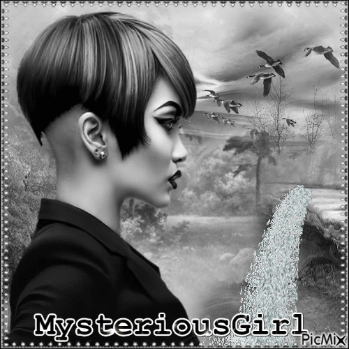 MysteriousGirl - GIF animé gratuit