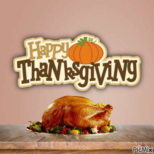 Happy Thanksgiving - png gratis