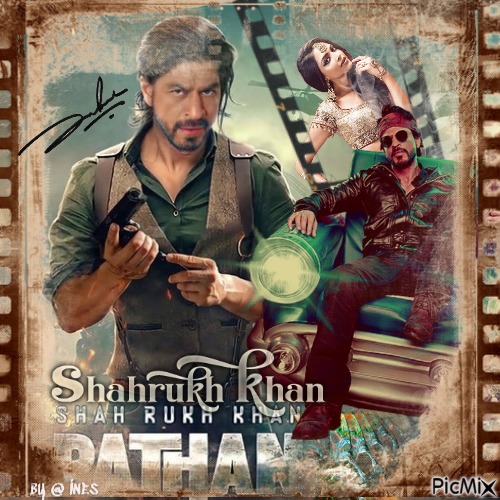 Shahrukh Khan in Pathan - bezmaksas png