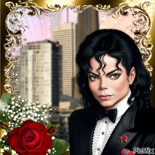 Michael Jackson. - Besplatni animirani GIF