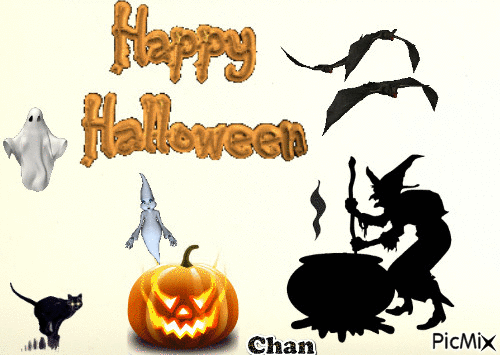 halloween - Бесплатный анимированный гифка