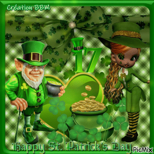 Saint Patrick par BBM - Gratis geanimeerde GIF
