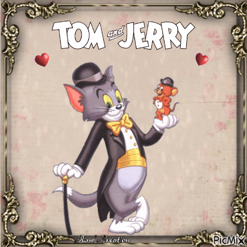 Tom et Jerry - Безплатен анимиран GIF
