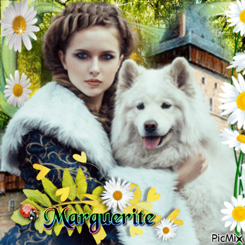 La belle princesse Marguerite - Ingyenes animált GIF