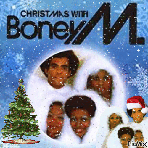 Boney M - Бесплатный анимированный гифка