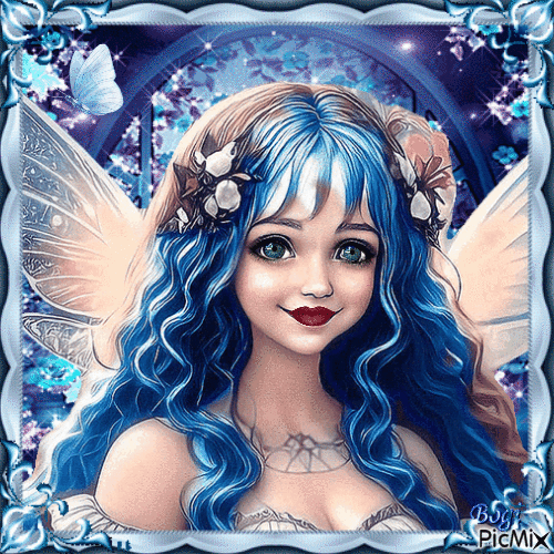 Blue Fairy... - Besplatni animirani GIF