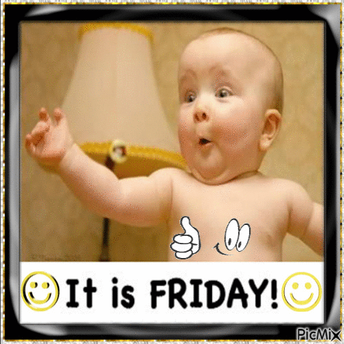 It Is Friday - GIF animasi gratis
