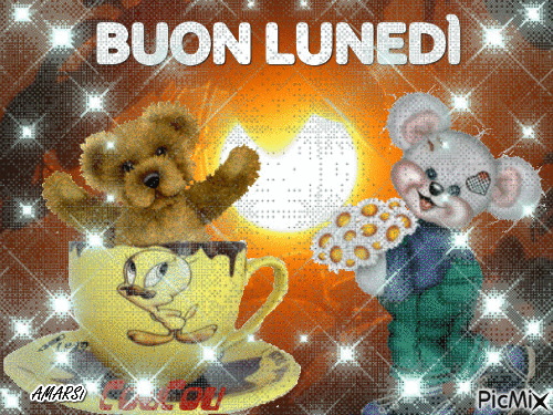 BUON LUNEDÌ - Безплатен анимиран GIF