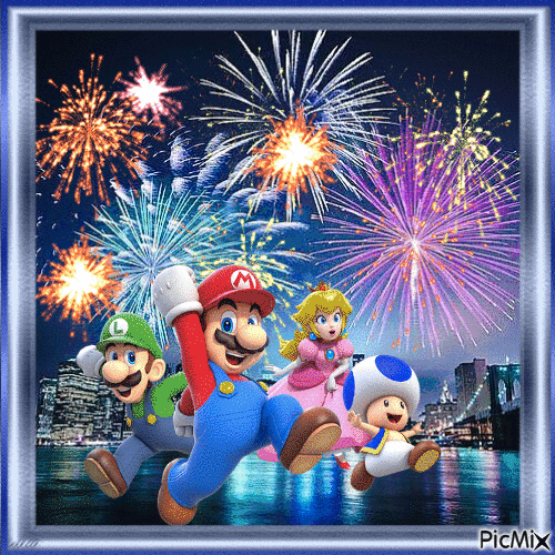 Super Mario - Gratis geanimeerde GIF