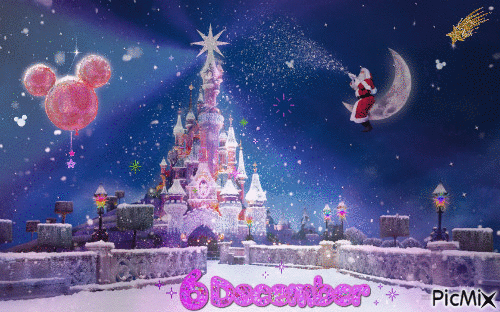 6 December Santa Claus - Ingyenes animált GIF