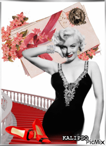 Marilyn Monroe.. - GIF animasi gratis