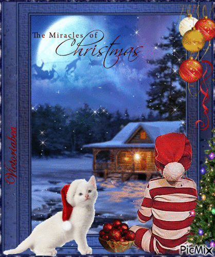 Miracles of Christmas - GIF animé gratuit