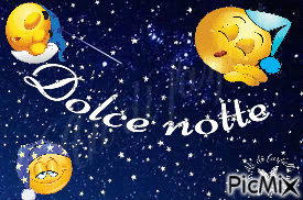 dolce notte - GIF animado gratis