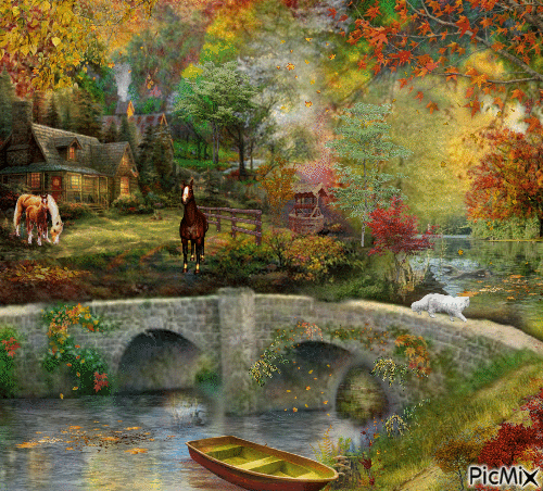 L'automne - Ingyenes animált GIF