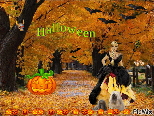Avatar halloween - Ingyenes animált GIF