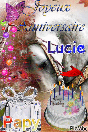 Joyeux Anniversaire Lucie Picmix