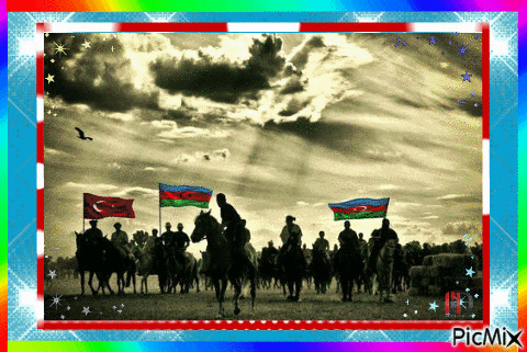 Türk İslam ordusu. - 無料のアニメーション GIF