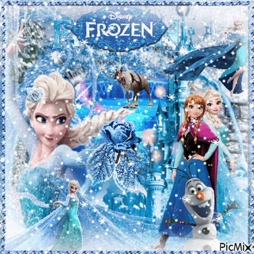 Disney Frozen - Animovaný GIF zadarmo