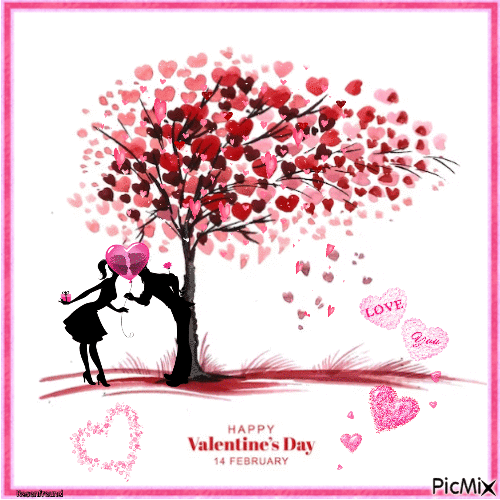Valentinstag - Ingyenes animált GIF