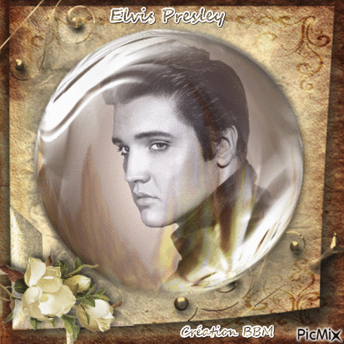 Elvis Presley par BBM - Ingyenes animált GIF