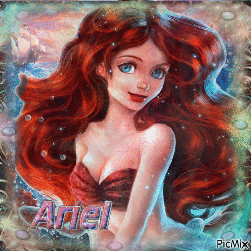 Ariel - Nemokamas animacinis gif
